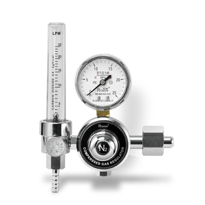 Soudage Blindage Gaz Azote Réducteur De Pression 1-25L/min Régulateur De Débitmètre pour Laboratoire De Chimie - Product Image 1