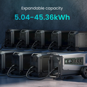 SOUOP S5 5000 Watt Portable Power Station Solar Generator 220V Powerstation 5000W Household Portable Energy <b>Storage</b> S5 Solar Gen - Product Image 1