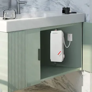 copper outlet appliances kitchen home hot tankless shower geyser instant water heater electric