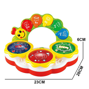 Juguete Musical de Percusión con Diseño de Animal de Dibujos Animados, Tambor de Mano Eléctrico para Niños - Product Image 3
