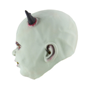 Little Devil Vampire Halloween Mask Scary Zombie Haunted House Costume Props Headgear Party Vendor - Product Image 3