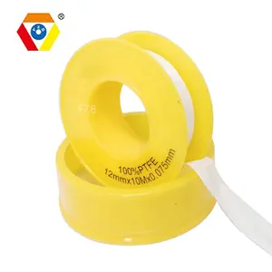 100% PTFE Thread Seal Tape teflonning wholesale waterproof no glue 100 percent ptfe tape thread seal tape