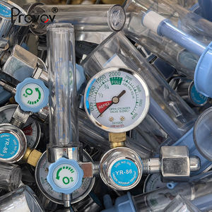 15l/Min Gas-Zuurstof-Cilinder-Klep Bull Nose High <span class=keywords><strong>Flow</strong></span> O2 Cilinder Medische Gasregelaar Zuurstofstroom <span class=keywords><strong>Meter</strong></span> Met Luchtbevochtiger - Product Image 4