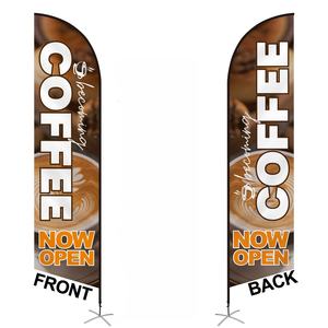 ธงขนนกพิมพ์ลายแบบกำหนดเองสำหรับโฆษณาธงชายหาดออกแบบได้ตามต้องการ - Product Image 2