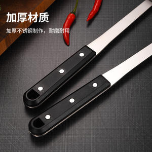 Set di utensili da cucina mestolo zuppa Ustensiles De Cuisine En Inox in acciaio Inox utensili da cucina Set con manico in plastica - Product Image 6