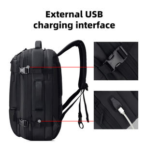 Mochila Deportiva de PU Impermeable Personalizada, Ligera, de Gran Capacidad, para Viajes, Duradera, para Portátil, en Oferta - Product Image 6