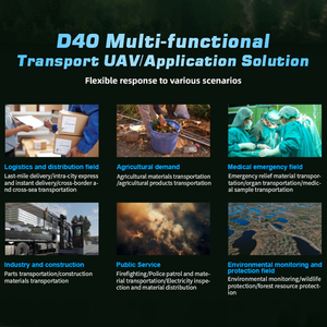 Dron Comercial JIUSI D40 con Gran Capacidad de Carga, Larga Duración, Entrega de Carga, Control Remoto - Product Image 4