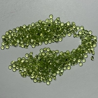 HQ Gems Pierre de péridot vert naturel en gros 3A Qualité Coupe brillante 0.8-3mm Péridot Prix des pierres précieuses par carat