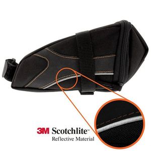 Bolsa de sillín de bicicleta resistente al agua de fábrica BSCI para bicicleta de montaña y carretera - Product Image 6