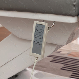 <span class=keywords><strong>Fauteuil</strong></span> de spa électrique, mobilier de salon, surmatelas de beauté pour soins du visage, lit de massage cosmétique arqué pour cils, lit de massage facial pliable en 3 sections - Product Image 5