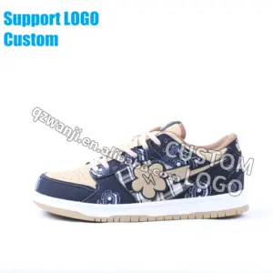 Luxury Brand Basketball Trainer Skateboard Shoes Man's Casual Walking Style Shoes For Women Stock Custom Sport Shoes
