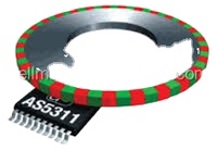 Imanes Multipolares de 360 Polos, 36 Polos, 6 Polos, Imanes de Codificador de Sensor Magnético Radial, Longitud del Polo de 1 mm, 2 mm, 0.8 mm, Índice de Doble Vía