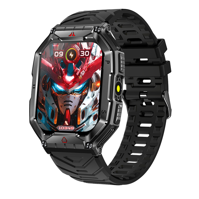 Sports Smart Watch Men Bt Calls GPS Navigation Touchscreen Calendar Lifestyle Waterproof Altitude Air Pressure Compass Outdoor