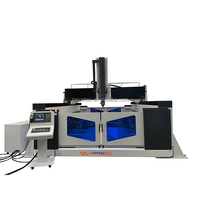 Routeur CNC 5 axes haute vitesse de précision pour la sculpture sur pierre et marbre, finition de qualité supérieure, installations d'art public