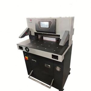 Taglierina Elettrica Idraulica Programmabile per Carta, Professionale, Veloce, <span class=keywords><strong>Formato</strong></span> <span class=keywords><strong>A4</strong></span>/A3, Misurazione Regolabile per Taglio Efficiente della Carta - Product Image 6