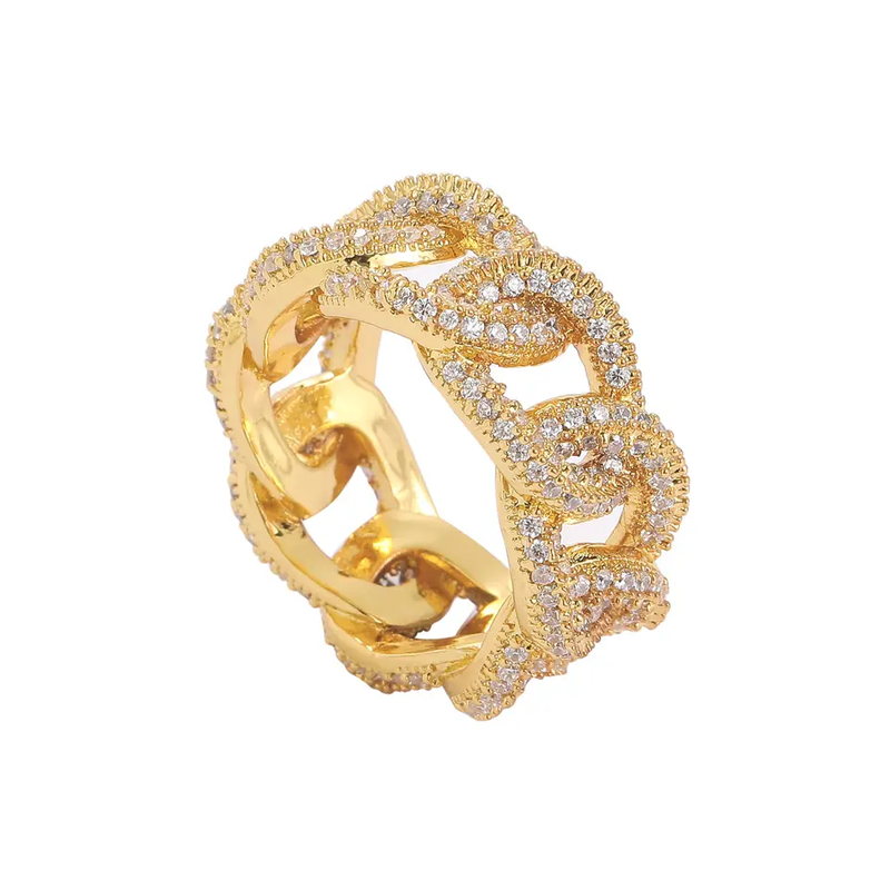Luxury Fashion Hip Hop Jewelry 14K
