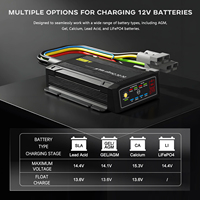 Chargeur DC-DC 50A 600W étanche pour batteries au lithium, convertisseur pour véhicules électriques, bateaux, voitures