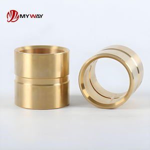 MYWAY High-precision Self-lubricating Bronze <strong>Bushings</strong> Sleeve CuSn7-0.2 High Load Capacity ISO9001 Certified for Construction - Product Image 1