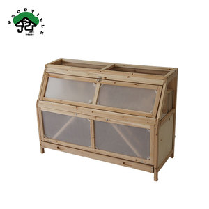 Hot Sale Qualität Holz Pet House Kleiner Zucht käfig für Hamster und Meers chweinchen Solid Animal Pattern <span class=keywords><strong>Outdoor</strong></span> Style für Hunde - Product Image 5