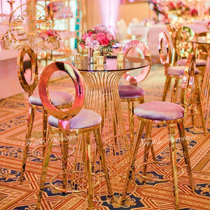 קוקטייל בר ריהוט הולו חזרה סיטונאי גבוהה בר שרפרף ושולחן סט - Product Image 2