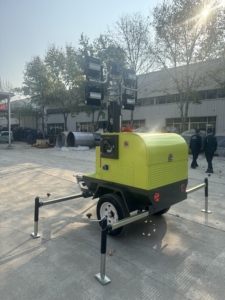 Torre de Luz Móvil LED Portátil para Exteriores de 4*400W, Venta al Por Mayor de Fábrica, Torre de Luz Móvil Premium para Uso en Exteriores - Product Image 3