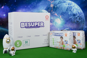 Pañales Desechables para Bebés Recién Nacidos con Prevención de Fugas 3D, Absorción Suave y Transpirable, Tela No Tejida - Product Image 3