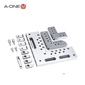 A-ONE Wire cutting clamp fixture square steel Combination square vise for WEDM machine 3A-210013