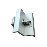 CORIGY nouvelle conception pinces d'extrémité solaires 30mm 35mm pince d'extrémité en aluminium disponible pour système de montage de panneaux solaires