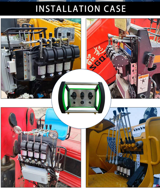New Industrial 3 Channel Hydraulic Lifting Crane Wireless Remote Kit Waterproof Radio Controller for Drilling Rig Machine