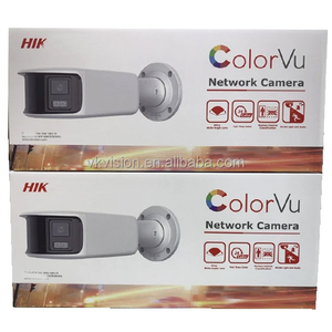 HIK 8MP luz híbrida inteligente com ColorVu fixa classificação humana/veículo bala 8mp 4K câmera de rede IP67 DS-2CD2T87G2H-LI - Product Image 2