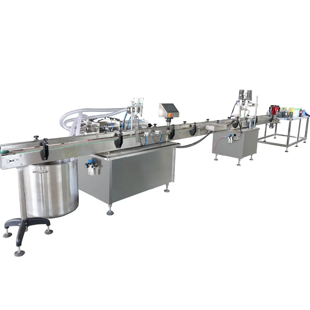 Vaselin cocoa butter body lotion pump bottle thick cream smart package machinery filling capping labeling package machine
