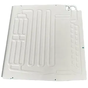 Refrigerator flat plate evaporator roll bond evaporator plate