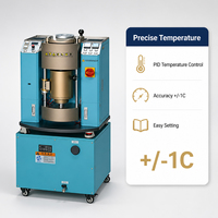 Máquina de Fundición de Joyería Semiautomática de 1 kg de la Marca Chengjiang, Equipo de Fundición por Presión al Vacío de Fusión Rápida, Controlado por PLC