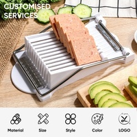 Roestvrijstalen duurzame eiersnijder, handmatig, multifunctioneel, voor fruit, groenten, zacht voedsel, champignons, aardbeien, keuken