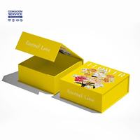 Boîte d'expédition florale en carton ondulé avec logo personnalisé, résistante à l'humidité, pour fleurs fraîches