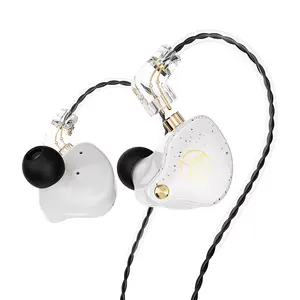 X2 Pro-auriculares con cable desmontable de 3,5mm, cascos HiFi dobles dinámicos con graves, estéreo, para Monitor de música, deporte y correr