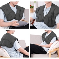 Neck Shoulder Pain Relief Heating Wrap Microwavable Multi Weighted Neck Shoulder Wrap for Office Staff