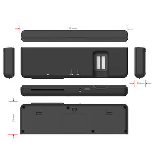 เครื่องอ่านบัตรอัจฉริยะ RFID ไดรฟ์ชีวภาพ USB-A บลูทูธสีขาว - Product Image 2