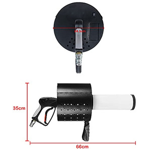 Máquina de confeti RGB Light Party Air Gun CO2 Pistola Original <span class=keywords><strong>Shooter</strong></span> Fog Machine CO2 DJ Gun Paper Confeti Gun - Product Image 6