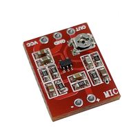 Préamplificateur MIC à électret réglable à gain MAX4466 Module d'amplificateur de microphone à électret Circuit imprimé d'amplificateur de microphone