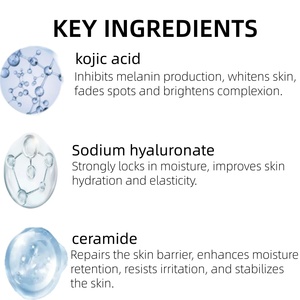 Sérum à l'acide kojique 30 ml, éclaircissant, hydratant et réparateur, traitement des ridules <span class=keywords><strong>du</strong></span> <span class=keywords><strong>visage</strong></span>, produit de soin de <span class=keywords><strong>la</strong></span> <span class=keywords><strong>peau</strong></span> liquide original - Product Image 2