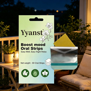 OEM/ODM Tiras Orales de Hierbas Naturales de Fácil Absorción para Relajación Nocturna, con Extracto de Múltiples Plantas, para Equilibrio del Estado de Ánimo y Bienestar, 30 Sobres Individuales - Product Image 3