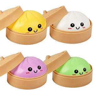 Jouet anti-stress à presser en forme de boulette de pâte de 25 cm, boîte mystère à remontée lente, décompression, cadeau très populaire - Product Image 4
