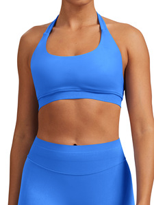 Reggiseno sportivo da palestra ad alta elasticità per Yoga da <span class=keywords><strong>donna</strong></span> reggiseno sportivo ad asciugatura rapida e regolabile da allenamento senza cuciture - Product Image 1