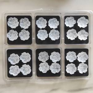 F8ควอตซ์แช่แข็งลายดอกกุหลาบ16มม. 18มม. ทำด้วยมือ - Product Image 6