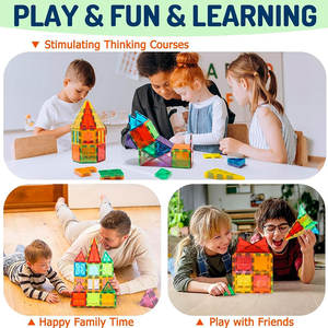 Produit tendance 2026 : Jouets intellectuels, blocs magnétiques DIY, jouets éducatifs STEM pour enfants, blocs de construction <span class=keywords><strong>Magnatiles</strong></span>, autisme - Product Image 5