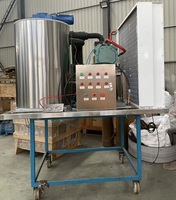 Machine à glace en flocons industrielle Haiyue de 0,3T, 0,5T, 1T, 2T, 3T avec certification CE pour la production commerciale de glace en flocons pour le poisson - Usine chinoise