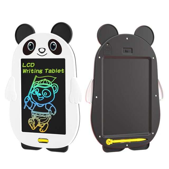 Aopu 2024 Electronic Writing Tablet Cartoon Panda Magic Drawing Pad  Lcd Writing Board LZX OEM