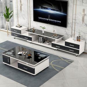 Meuble TV suspendu Design moderne Support flottant Centre de divertissement de luxe Unité murale - Product Image 4