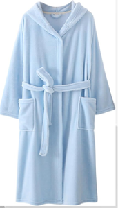 High Quality Polyester Fleece <strong>Bathrobe</strong> New Style Plus Sherpa Wholesale Hot Selling for Home and Hotel Use - Product Image 5